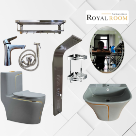 Combo 5 Thiết Bị Vệ Sinh RoyalRoom – Đồng Bộ Sang Trọng, Lắp Đặt Nhanh